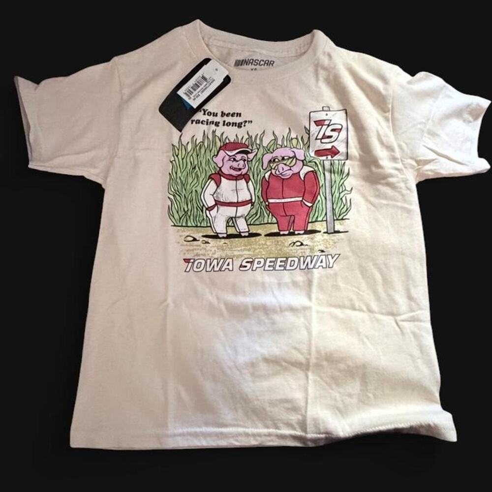 Nascar Iowa speedway cotton tee